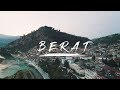 Berat, Qytet Turistik i mrekullushem Filmime me dron, Albania, Europe