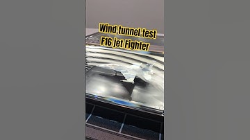 Wind Tunnel Test, F16 fighter jet! Diecast model. Science!