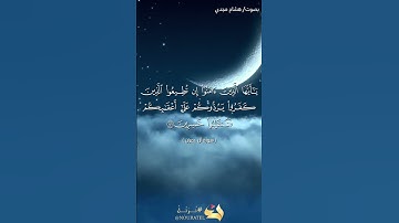 #بلغوا_عني_ولو_آيه بصوت هشام مجدي الآيات ١٤٩ و ١٥٠ من سورة آل عمران