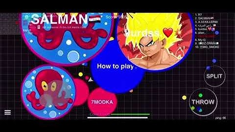 Crazy Blob.io HOW TO PLAY? | Popsplit | Team Destroying