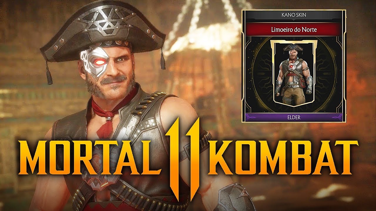 MORTAL KOMBAT 11 - KANO CANGACEIRO REVELADO