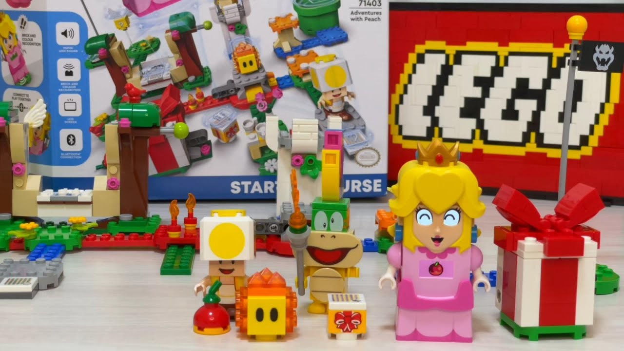 speed-build-lego-mario-71403-supermario-adventures-with-peach-starter