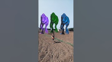 dinosaur🦕🦕 pat big 1487#funny #vfxmahjabeen #jurassicparkdinosaur #vfxprathmesh #jurassicparktrex