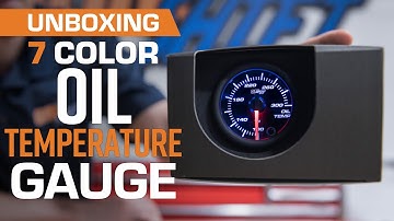 Unboxing | GlowShift 7 Color Series Oil Temp Gauge for Cars and Trucks