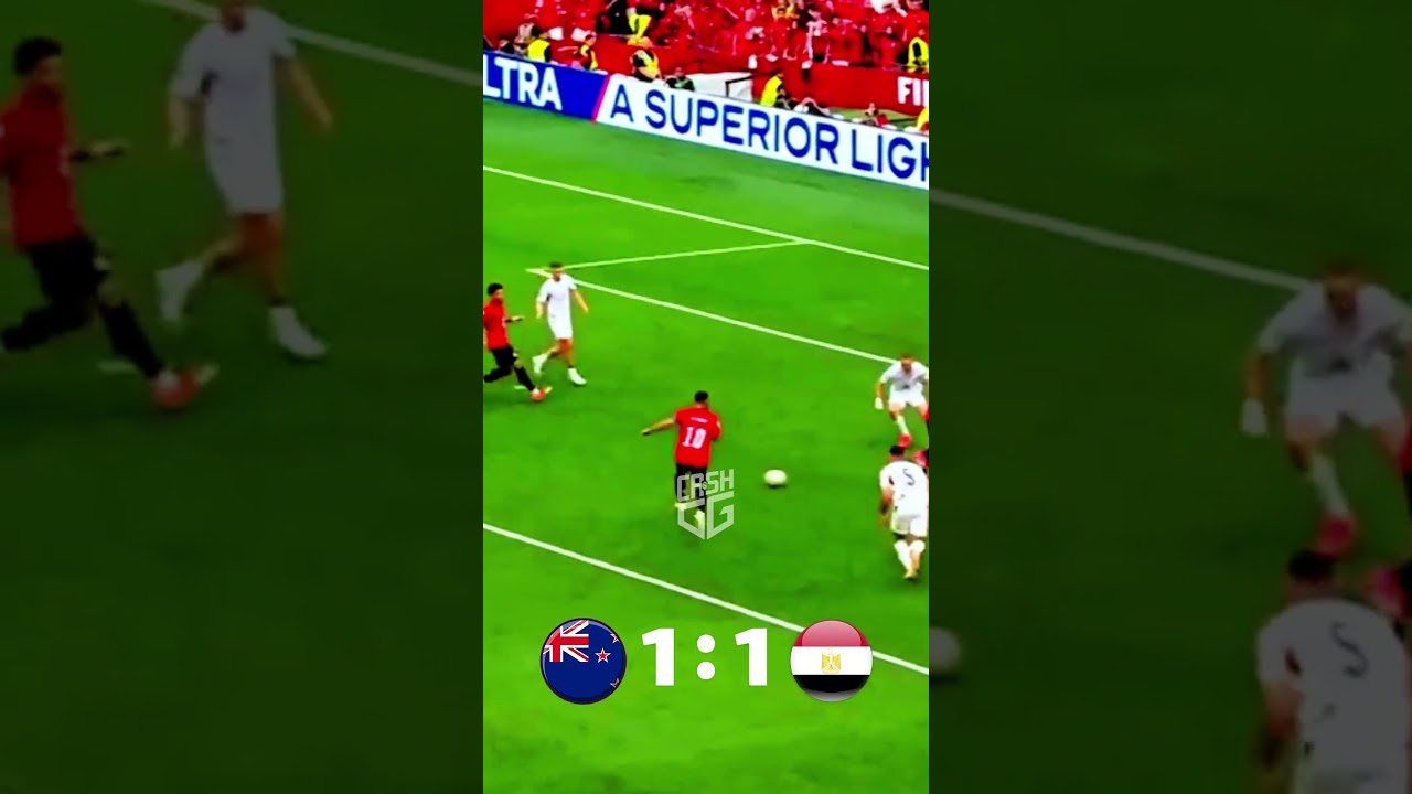 كيف ردّت مصر؟ مواجهة نيوزيلندا 🔥 #shorts by CASH GG