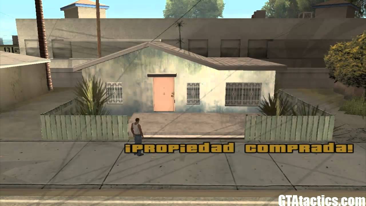 GTA San Andreas - Descubriendo las propiedades (Safehouses) - Tutorial [  GTAtactics ] - YouTube