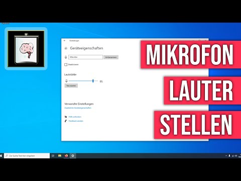 Video: So Erhöhen Sie Die Mikrofonlautstärke