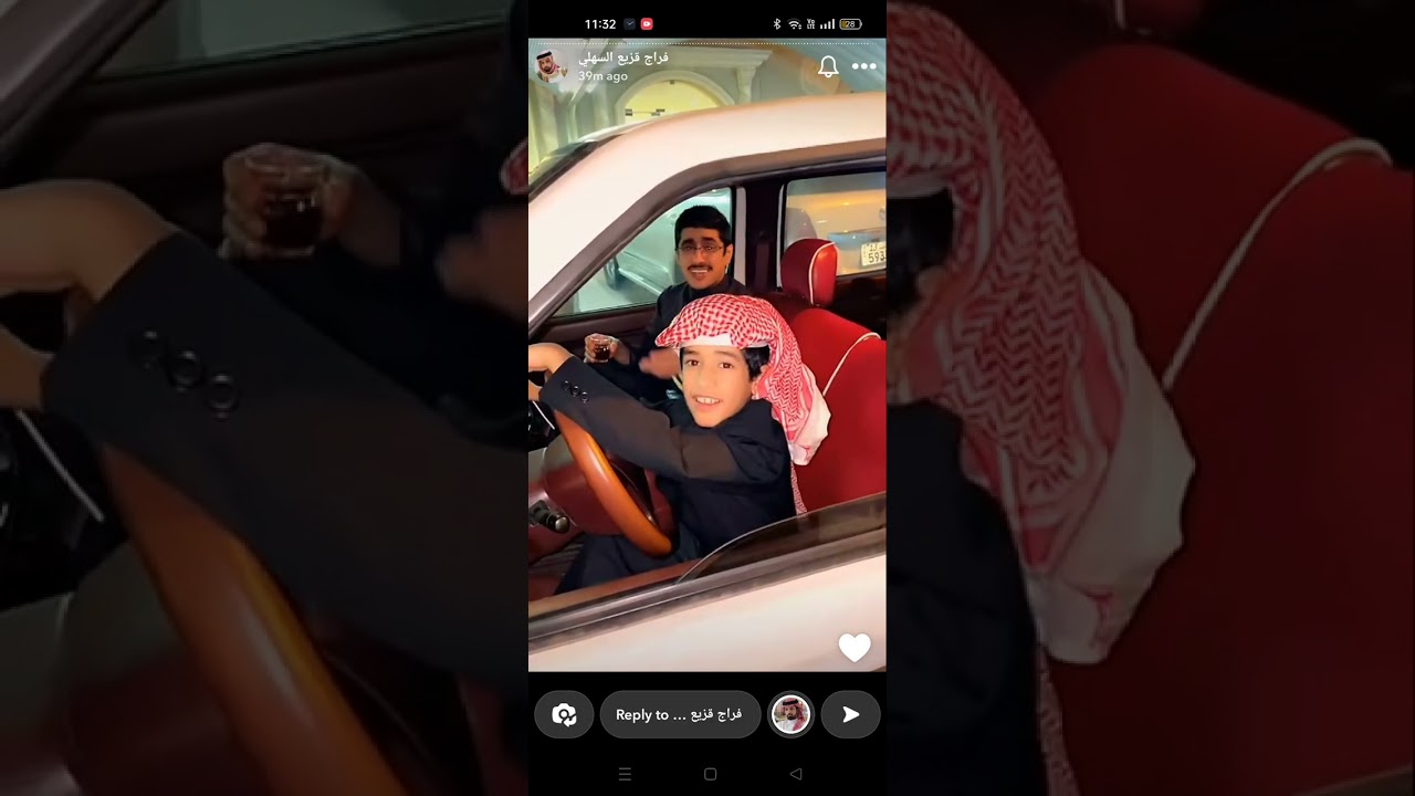 ( سنابات فراج قزيع السهلي) احمد بيخش الشيك عشان محد يعرف مكانه