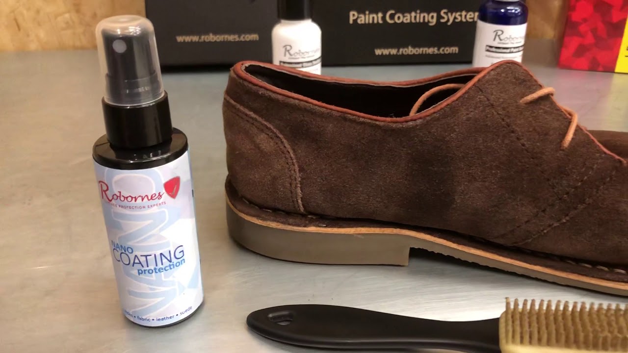 How To Apply The Nano Coating To Sneakers - YouTube