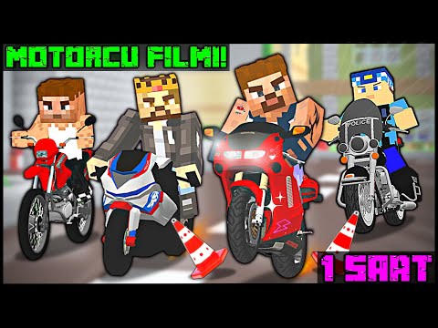 MINECRAFT BIKER RICH AND POOR VS KEREM COMMISSIONER MOVIE! 😱 -Minecraft