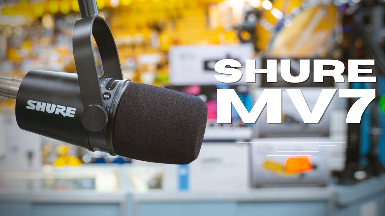 Shure MV7-S Package - Silver