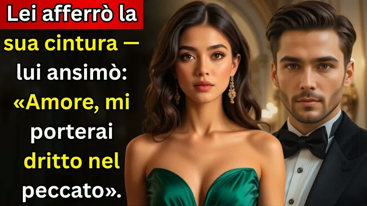 Lei gli afferrò la cintura — lui ansimò： «Tesoro, mi condurrai dritto nel peccato»