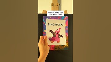 I draw #Insideout Bing Bong as a real human🩷 Whom should I draw next? #bingbong #insideout2 #art