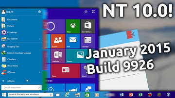 Ten Years of Windows 10: Build 9926