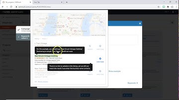 Position tracking configuration setup | Semrush tutorial
