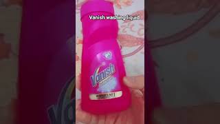 vanish washing liquid/how to use