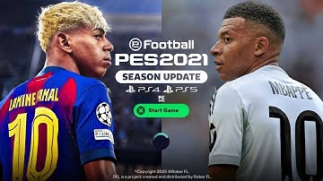 PES 2021 OPTION FILE 2026 UPDATE FILE PS4 PS5 PC