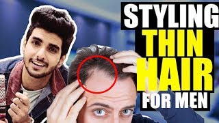 HOW to STYLE THIN hair for men in INDIA | best hair wax 2018 Indian men’s hairstyle urbangabru