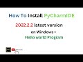 How to install PyCharm IDE on windows 10