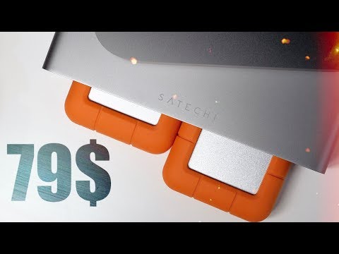 🖥Подставка-док станция для MAC🔥SATECHI TYPE-C ALUMINUM HUB FOR MAC💻