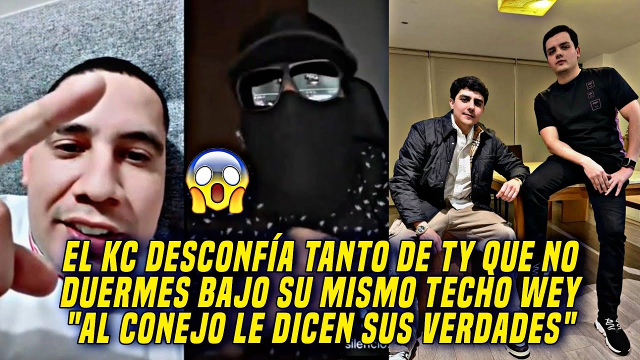 AL CONEJO TOYS LE DICEN SUS VERDADES MIENTRAS HACIA LIVE EN TIKTOK "EL KC DESCONFÍA CONEJO"