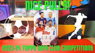 2023-24 Topps UEFA Club Competitions Hobby Box Review