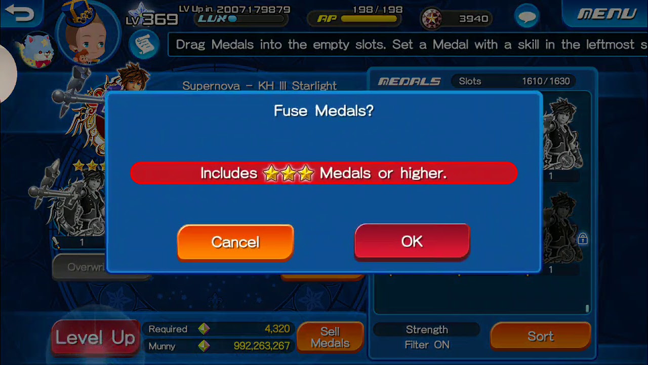 KINGDOM HEARTS UNION X: SUPERNOVA - KH III STARLIGHT TRAITS