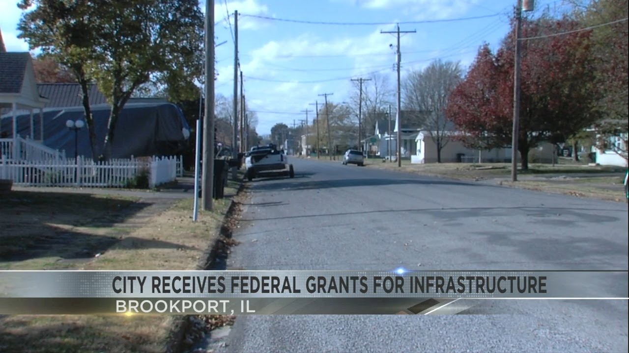 City of Brookport receives grant for infrastructure improvements YouTube