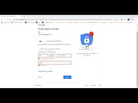 Kako ustvariti Gmail račun
