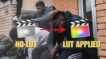 How To Copy & Paste LUTs / Colour Grades In Final Cut Pro X