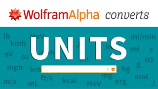 How to Do Unit Conversions with Wolfram|Alpha screenshot 4