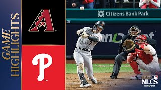 Thumbnail for D-backs vs. Phillies NLCS Game 7 Highlights (10/24/23) | MLB Highlights