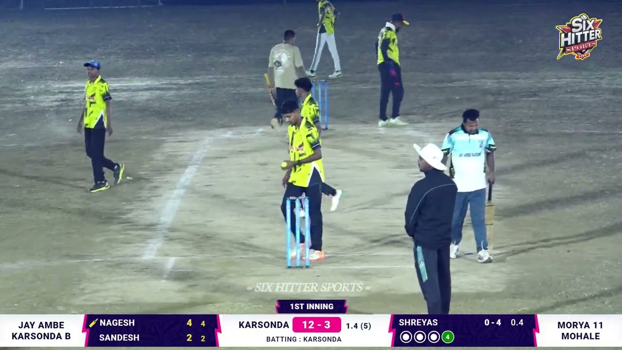 DAY 8 || MATCH NO 5 || MORYA 11 MOHALE VS JAY AMBE KARSONDA B || FRIENDS CHASHAK 2026