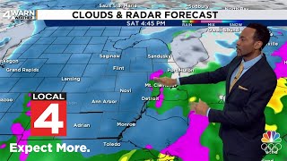 Metro Detroit weather forecast Jan 9 2026 -