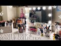 VANITY TOUR + MAKEUP COLLECTION: how i store my brushes, mini project pan + affordable organization