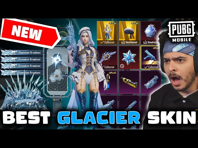 SUPER LUCKY GLACIER UMP OPENING! ❄️PUBG MOBILE❄️ class=