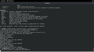 Hello World with Pulp and Psc-Package