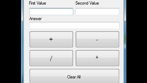 How to make your own Calculator? (using Visual Basic 2010 or 2008 or 6.0)