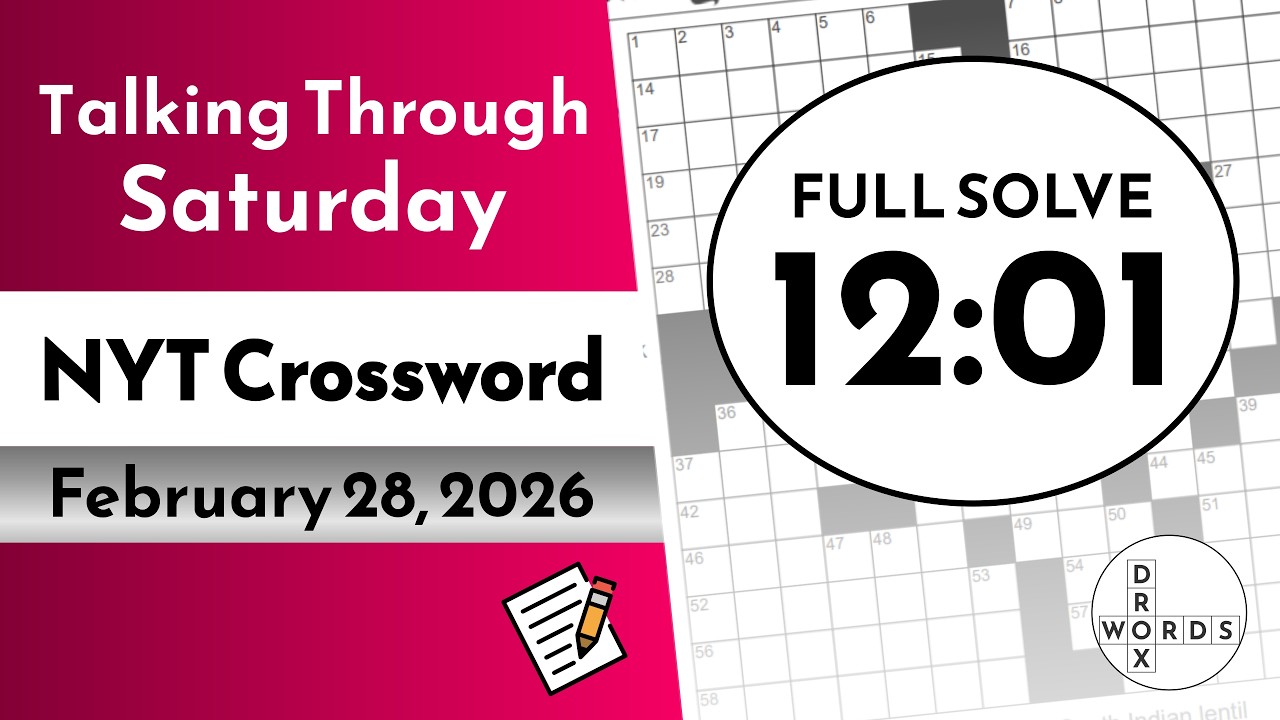 NYT Crossword Puzzle - Saturday, February 28, 2026 | FULL SOLVE