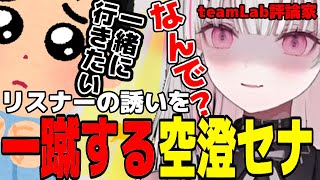 teamLabに一緒に行きたいリスナーを一蹴する空澄セナ【雑談 切り抜き ぶいすぽ 空澄セナ】