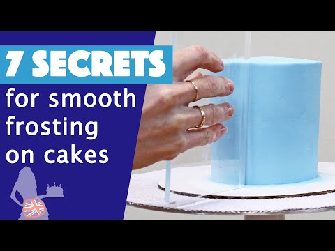 7 Secrets For Smooth Frosting On Cakes
