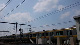 E231系ﾐﾂB31編成 4両編成 武蔵小金井通過