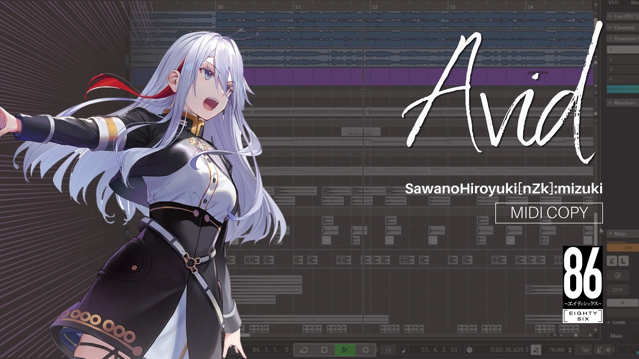 86 -EIGHTY SIX「Avid」FORO's MIDY COPY | SawanoHiroyuki[nZk] | 6
