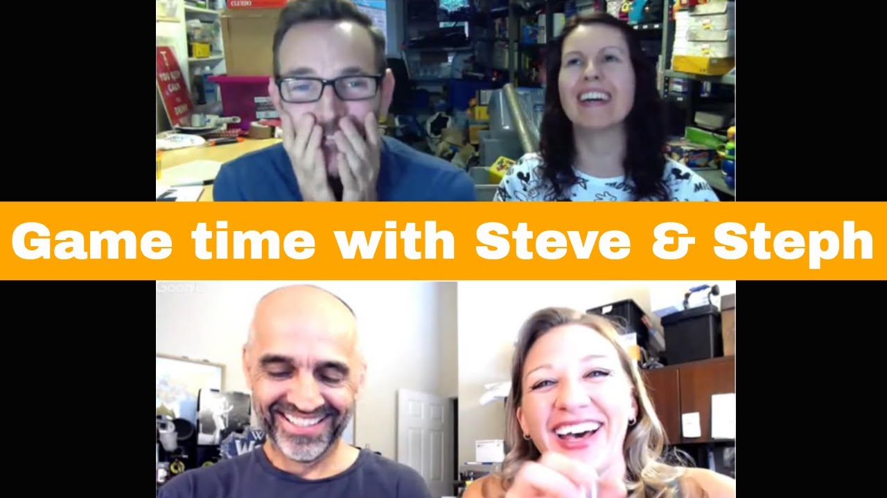 hangouts on air august 1 Game Time - With Steve & Steph - Boys Vs Girls..... 
