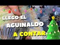 Llego el aguinaldo a contar