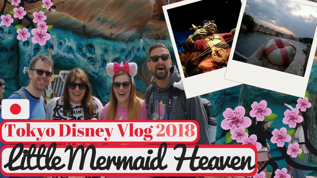 Tokyo Disneyland Vlog May 2018 | Little Mermaid Fan's Dream & Weird Popcorn Flavour | KrispySmore #7