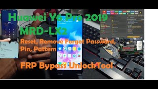 Huawei Y6 Pro 2019│Screen Lock Removal Via Unlocktool