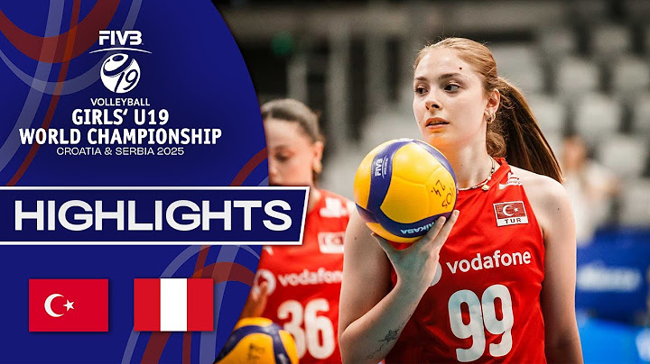 Türkiye 🇹🇷 vs. Peru 🇵🇪 - Highlights | Girls’ U19 World Champs 2025