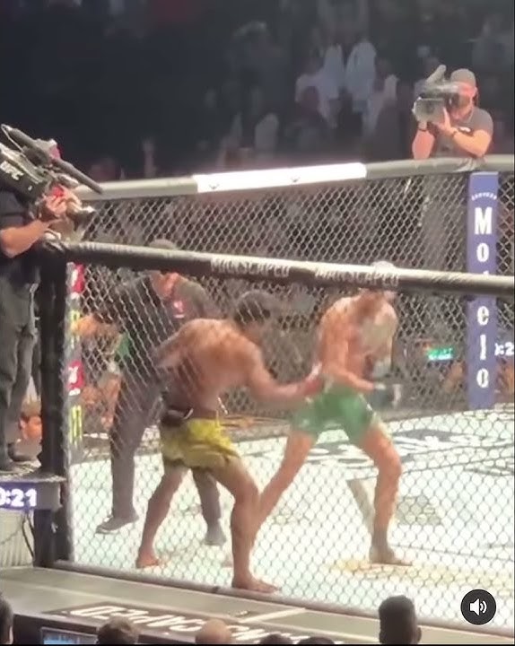 Sean O’Malley vs Raulian Paiva knockout ( best angle)