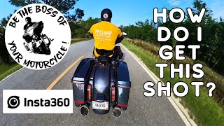 How Do I Get Those Shots On My Motorcycle? Insta360 X3  AWESOME 360º Camera!